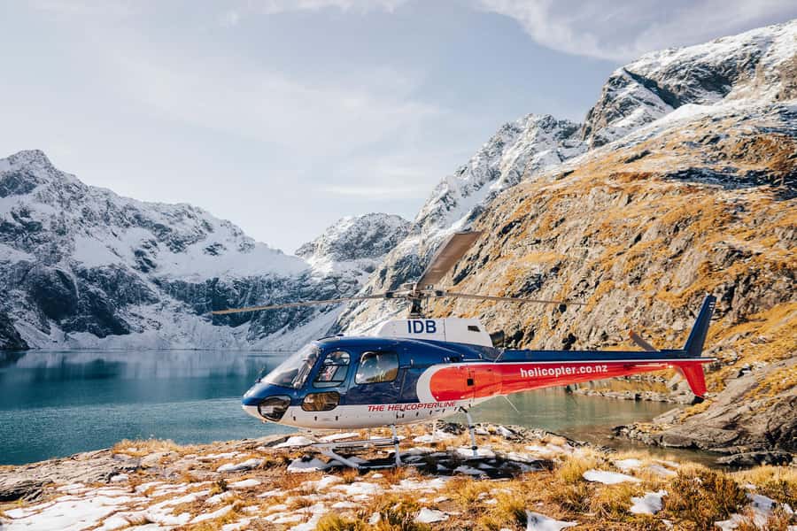 Milford Sound: 1.5-Hour Helicopter Tour with Two Landings - The first 15 minutes over the Southern Alps