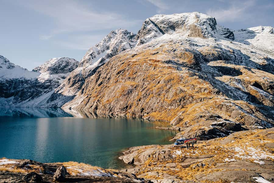 Milford Sound: 1.5-Hour Helicopter Tour with Two Landings - What $807 buys you