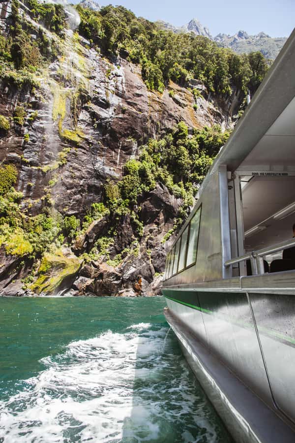 Milford Sound: 2-Hour Small Boat Scenic Cruise - Reaching St Annes Point and the Tasman Sea