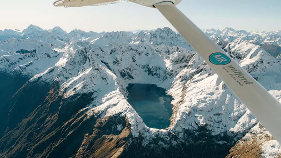 Milford Sound & Big 5 Glaciers Scenic Flight from Queenstown - Leaving Queenstown for the Southern Alps