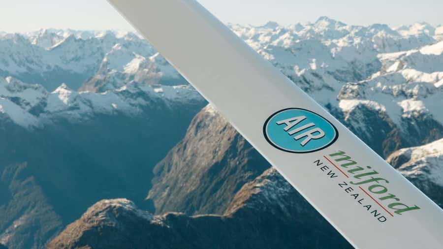 Milford Sound & Big 5 Glaciers Scenic Flight from Queenstown - Dart, Bonar, Volta, Olivine, and Donne