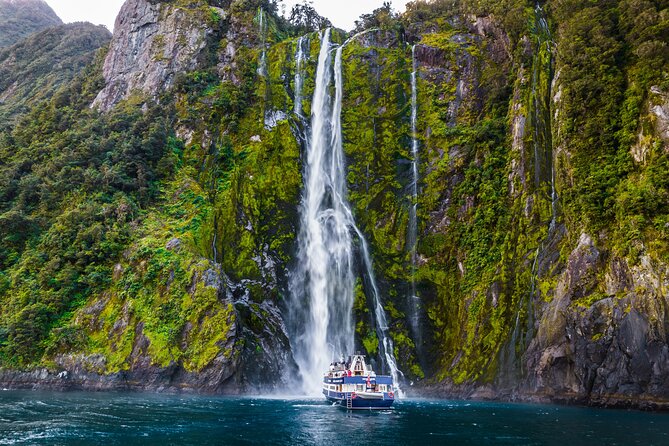 Milford Sound Cruise from Queenstown or Te Anau - Boarding the two-hour Milford Sound cruise