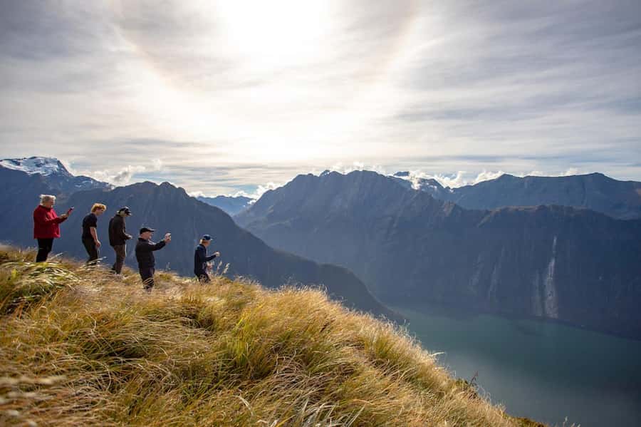 Milford Sound Heli | 1.5hr with Alpine & Earnslaw Landing - The Hollyford Valley and its alpine lakes