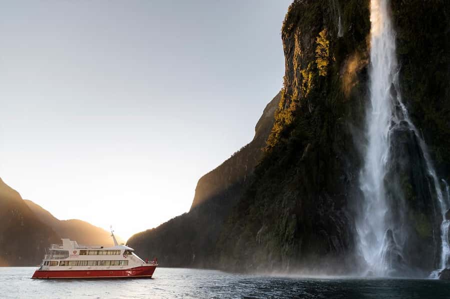 Milford Sound: Nature Cruise & Milford Track Walk - The 10:30am cruise-first option