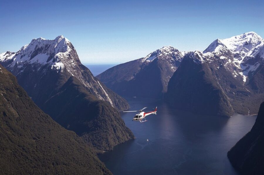 Milford Sound Scenic Helicopter Flight with Landing - Pilot commentary and the human side of the flight