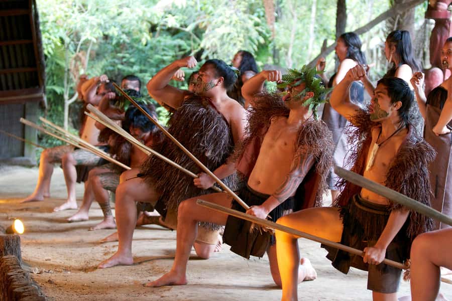 Mitai Maori Village: Cultural Experience and Dinner Buffet - The Wai-o-whiro stream and the warrior waka
