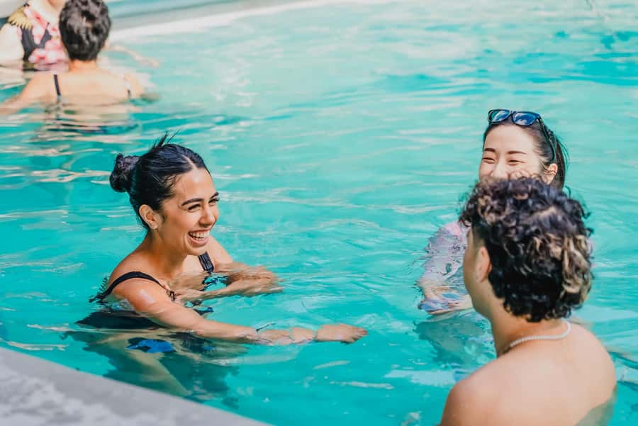 MITAI MAORI VILLAGE Night XP & Polynesian Spa from Auckland - Two hours at Polynesian Spa