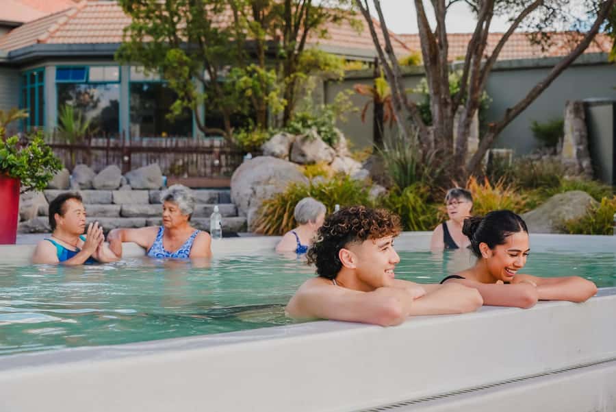 MITAI MAORI VILLAGE Night XP & Polynesian Spa from Auckland - Glowworms in the native bush