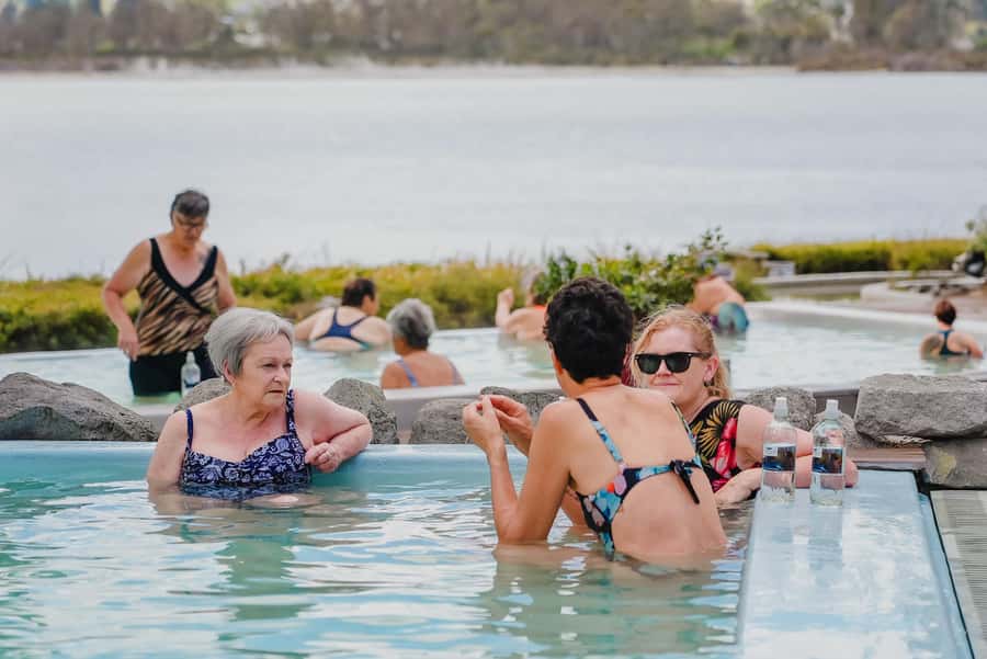 MITAI MAORI VILLAGE Night XP & Polynesian Spa from Auckland - Hāngī dinner and what to expect