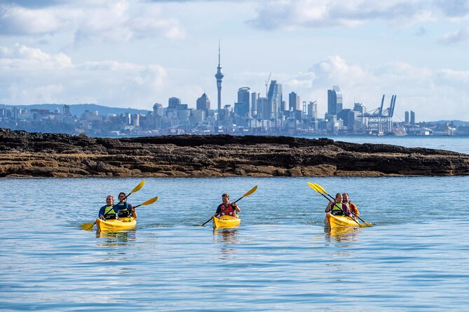 Motukorea / Browns Island Sea Kayak Journey - Paddling across the Hauraki Gulf