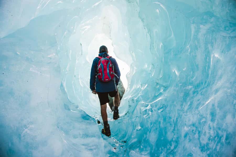 Mount Cook: 3 Hour Heli Hike to the Tasman Glacier - The first flight over Tasman Glacier Lake