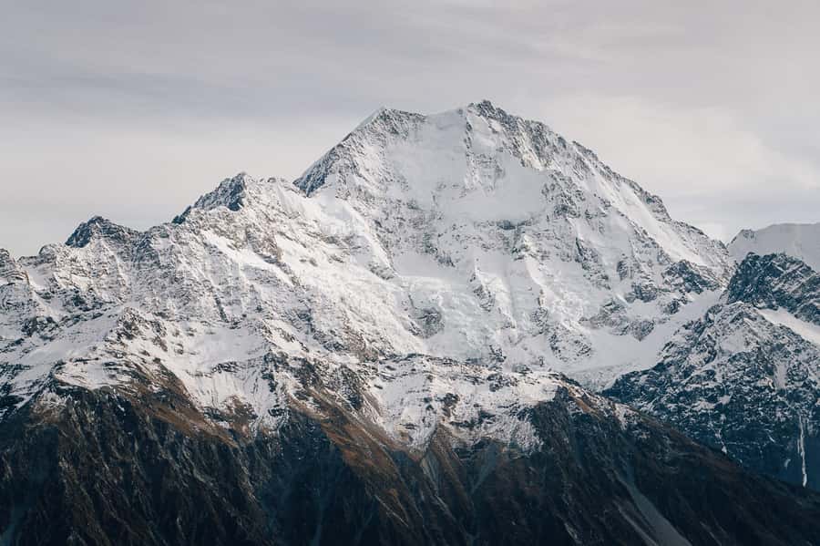 Mount Cook: Alpine Explorer 35 Minute Flight - Leaving The Helicopter Line at Mount Cook