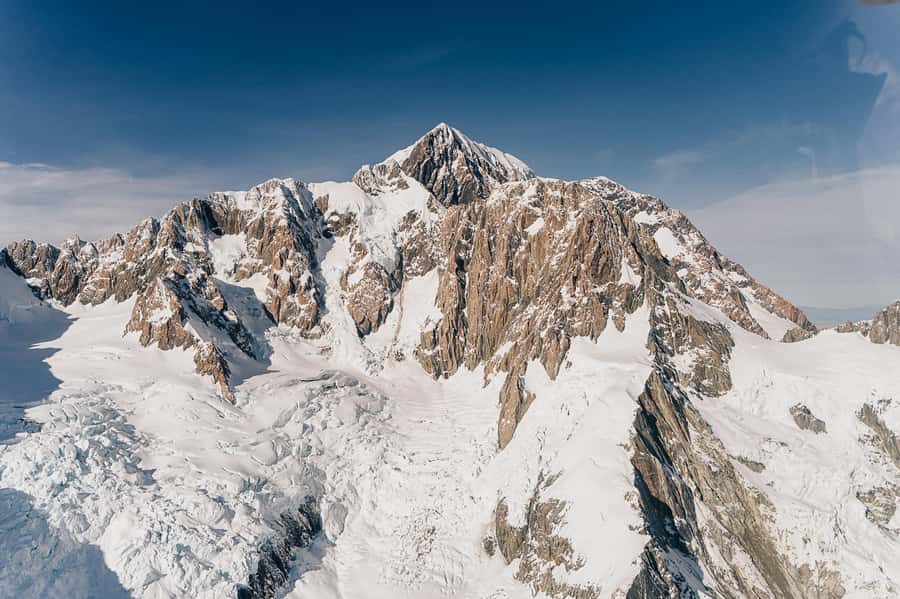 Mount Cook: Aoraki/Mt Cook & The Glaciers 55 Minute Flight - The alpine landing beneath Aoraki/Mount Cook