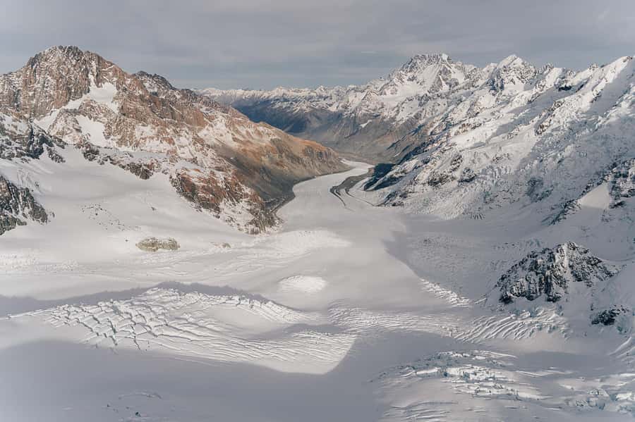 Mount Cook: Aoraki/Mt Cook & The Glaciers 55 Minute Flight - Crossing the Southern Alps to Fox and Franz Josef