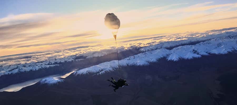Mount Cook: Tandem Skydive Experience - The Free-Fall, Then Five Minutes Of Calm