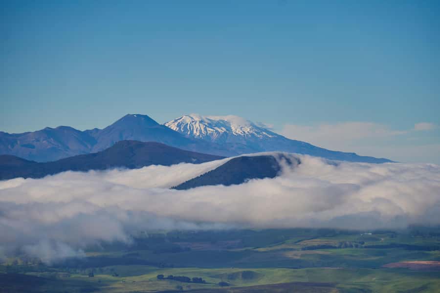 Mount Ruapehu Scenic Flight from Tauranga - The return to Tauranga completes the picture