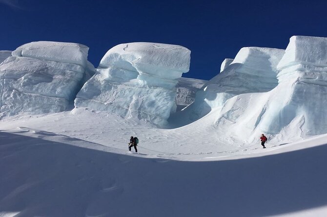 Mt Cook Small Group Tour & Heli Hike Combo from Queenstown - Walking on the Tasman Glacier