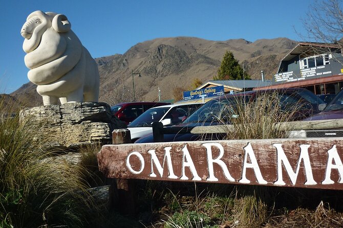 Mt Cook & Tasman Glacier lookout Small Group Tour from Queenstown - Omarama is the practical food and comfort stop