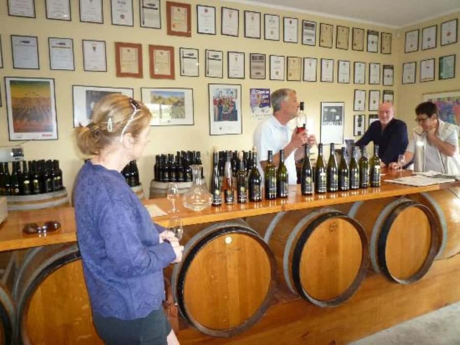 Napier: Afternoon Winery Tour Tasting at 3 Great Wineries - Pask Estate offers a look at aged wines
