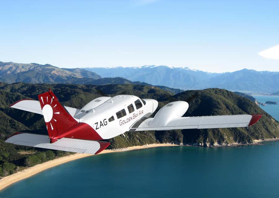 Nelson: Abel Tasman Cruise-Fly Day Tour - From Nelson Airport to Kaiteriteri