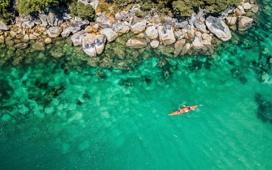 Nelson: Abel Tasman Kayaking & Great Taste Trail Bike Tour - From paddle to pedal at Kaiteriteri Mountain Bike Park