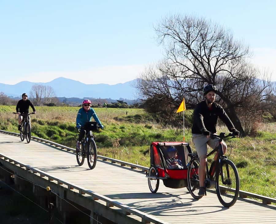 Nelson: Great Taste Trail Coastal Bike Ride to Mapua - Mapua is built for the final hours