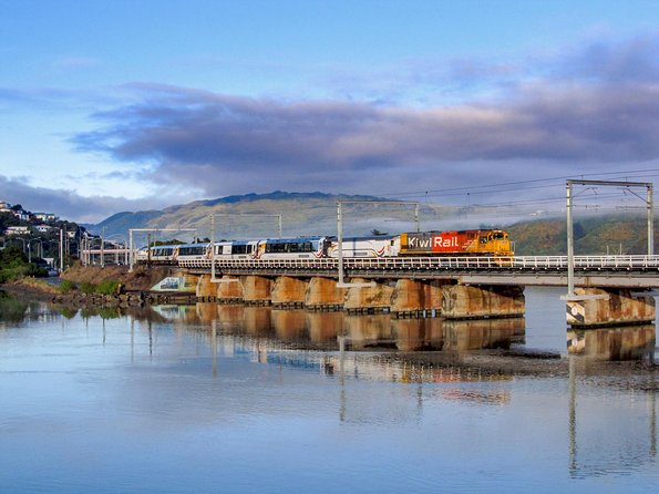 Northern Explorer Train Journey from Auckland to Wellington - Seats, windows, and the open-air carriage