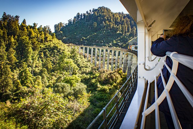Northern Explorer Train Journey from Wellington to Auckland - Tongariro National Park and the volcanic Central Plateau