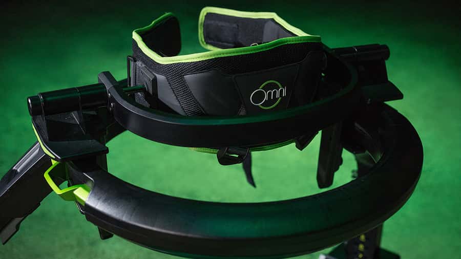 Omni VR Multiplayer - Queenstown - Getting fitted with shoes, harness, and headset