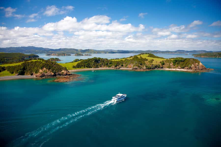 Paihia/Russell: Hole in the Rock, Dolphins & Island Cruise - Ninety minutes at Otehei Bay