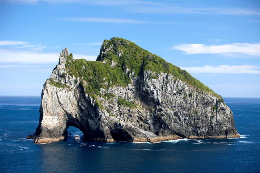 Paihia/Russell: Hole in the Rock, Dolphins & Island Cruise - Cruising among the 144 islands