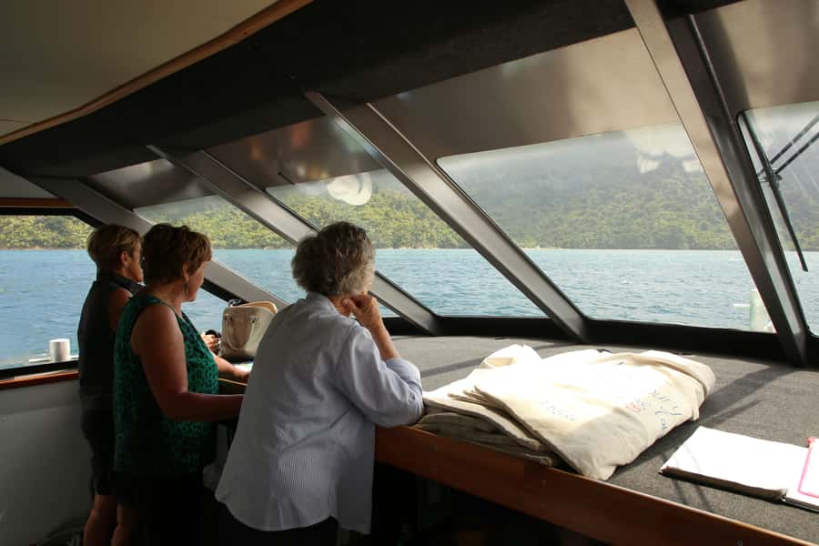 Picton Shore Excursion: Queen Charlotte Sounds Cruise - From the Picton wharf into Tōtaranui