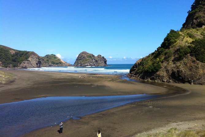Piha Waitakere Rainforest Wine Tour from Auckland - Piha Beach and Auckland’s volcanic west coast