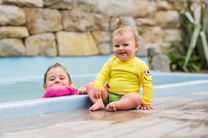 Polynesian Spa Rotorua: Family Hot Pools and Freshwater Pool - The mini hydro slide brings the noise and fun