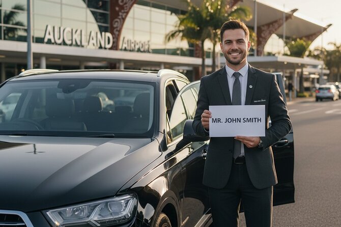 Private Auckland Airport Transfer and Hotel Service - Arrivals hall meet and greet