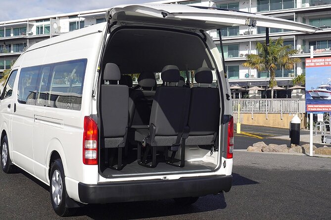 Private Auckland Airport Transfer to/from Auckland Hotels - Van - Meeting your driver at Auckland Airport