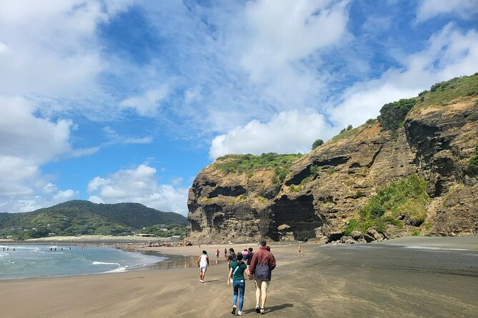Private Auckland West Coast Tour Piha Beach and Karekare Falls - Piha Beach, Auckland’s black-sand classic
