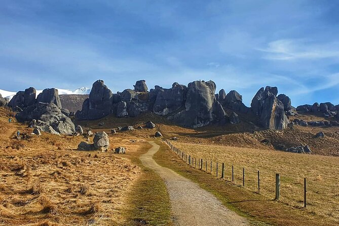 Private Castle Hill & Inland Canterbury Shore Excursion - Darfield brings a local food stop