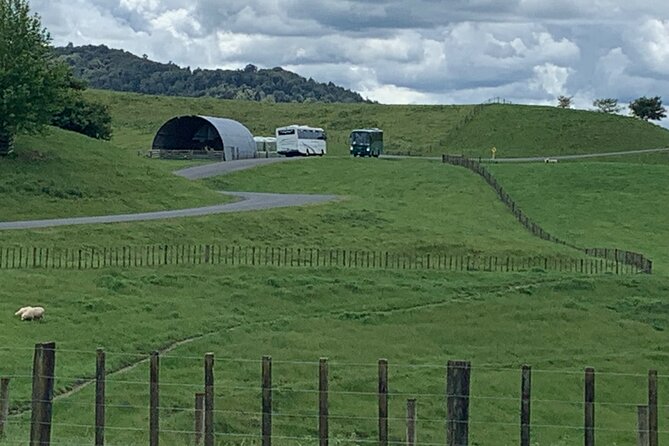 Private Hobbiton and Rotorua Auckland Tour House - Entering Hobbiton after the 1,250-acre farm drive