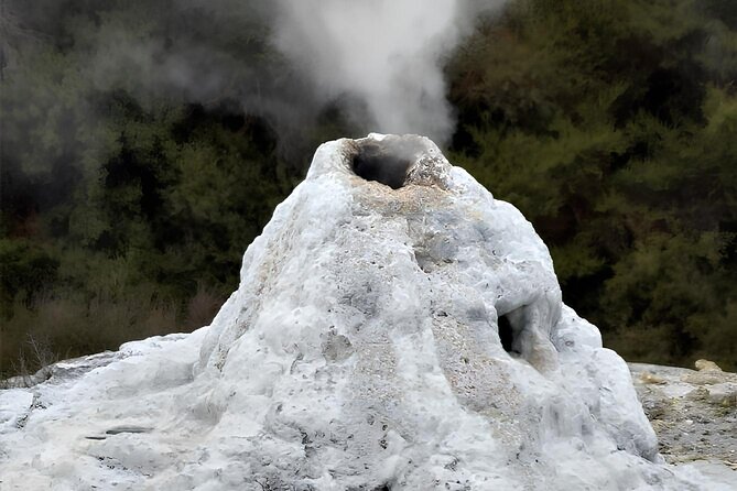 Private Tour WaiOtapu & Huka Falls & Blue springs from Auckland - Walking to Blue Spring near Putāruru