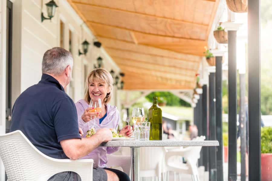 Queen Charlotte Sound Cruise with Lunch - Arriving at Furneaux Lodge in Endeavour Inlet
