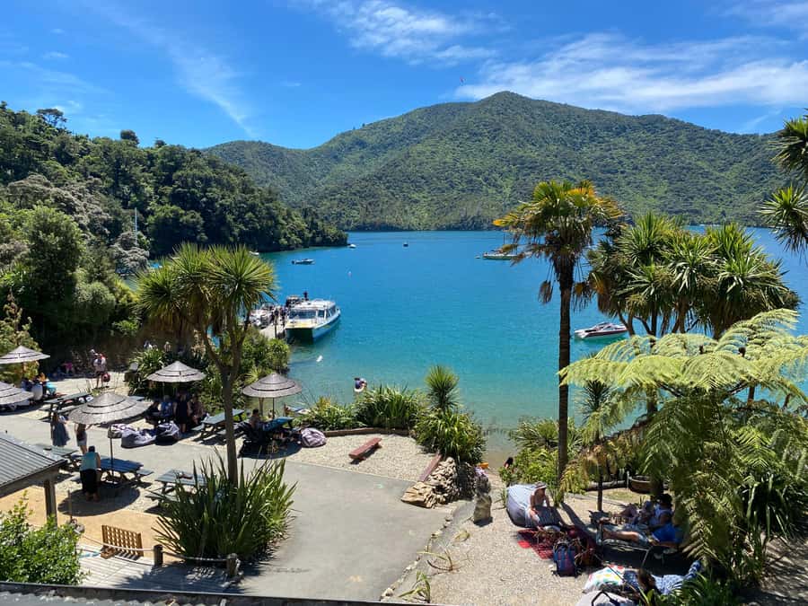 Queen Charlotte Sound: Lochmara Cruise & Explore 9-2.45 - Leaving Picton for Queen Charlotte Sound