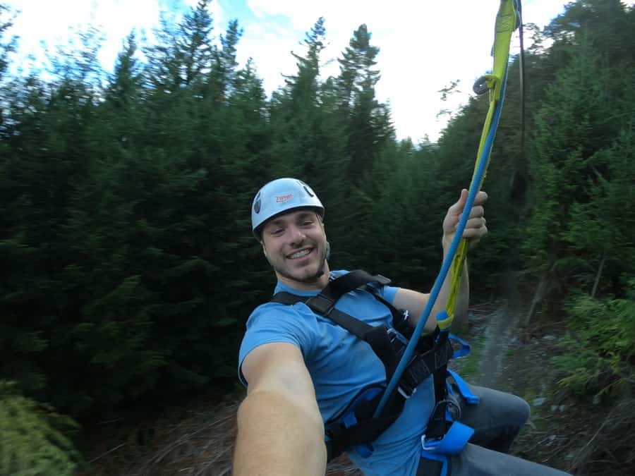 Queenstown: 1-Hour Zipline Tour with 2-Lines & 21-Meter Drop - The Tiki Trail walk back to the start