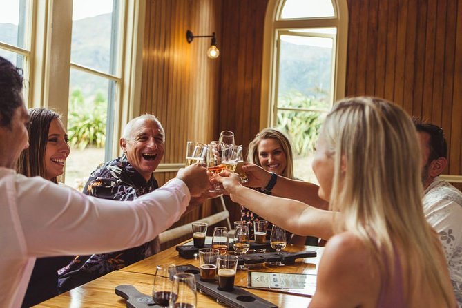 Queenstown: Afternoon Wine & Beer Tour with Platters - Stop One: A Drink at the Historic Gibbston Tavern