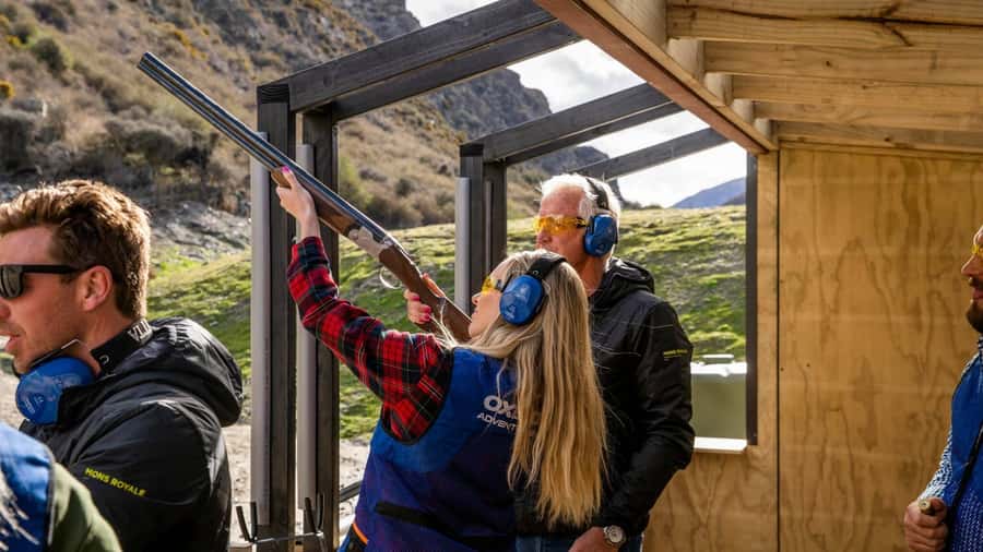 Queenstown: Clay Target Shooting Experience - What the shooting stands add to the experience