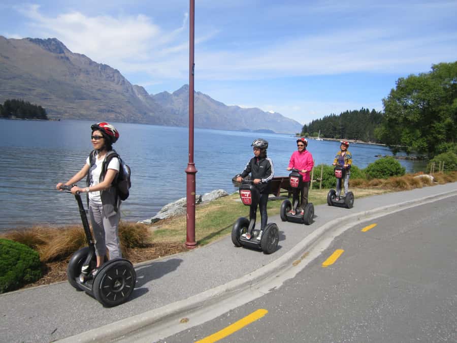 Queenstown: Guided Segway Tour - The first 15 minutes: learning the machine