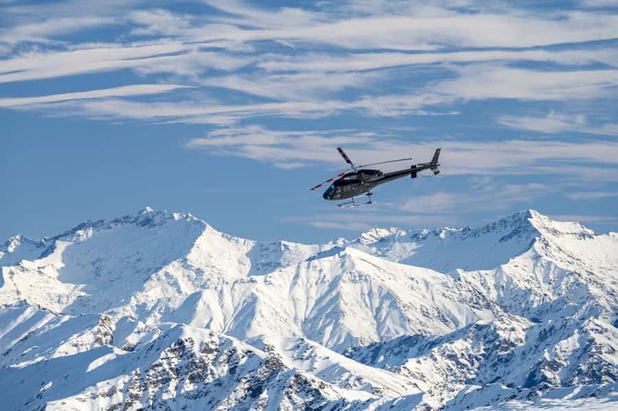 Queenstown Helicopter Flight with Snow Landing | 30 mins - Starting at Heliworks on Grant Road