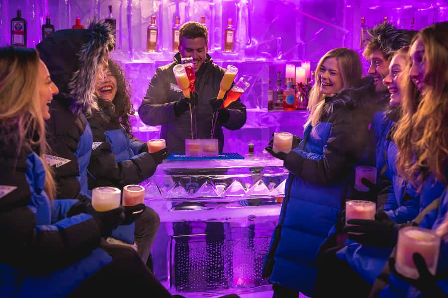 Queenstown: Ice Bar Entry with Warm Winter Gear and Drink - Inside the Crystal-Clear Ice Room