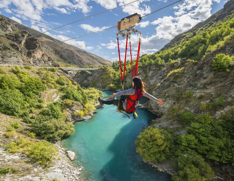 Queenstown: Kawarau Zipride! (3 Lines - Family Fun) - From Kawarau Bungy Centre to the Gorge