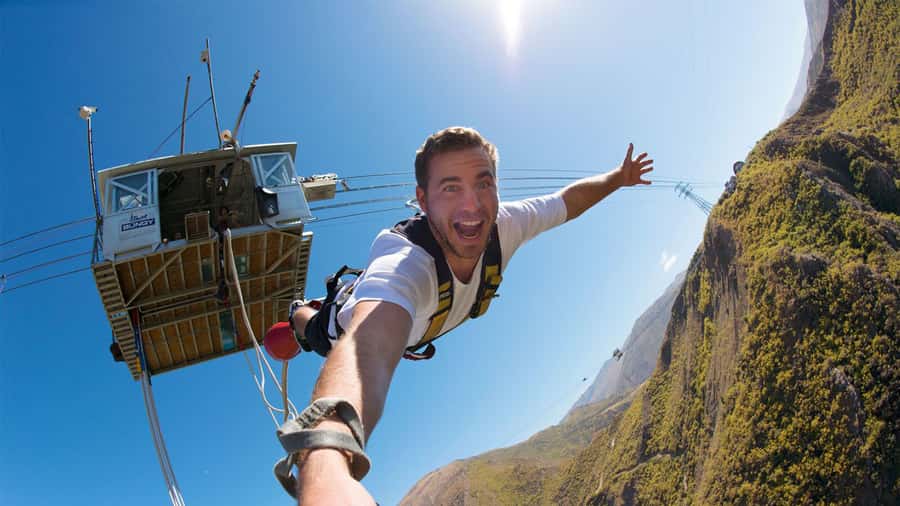 Queenstown: Nevis Bungy - Australasia's Biggest Bungy! - What the 8.5-second freefall feels like